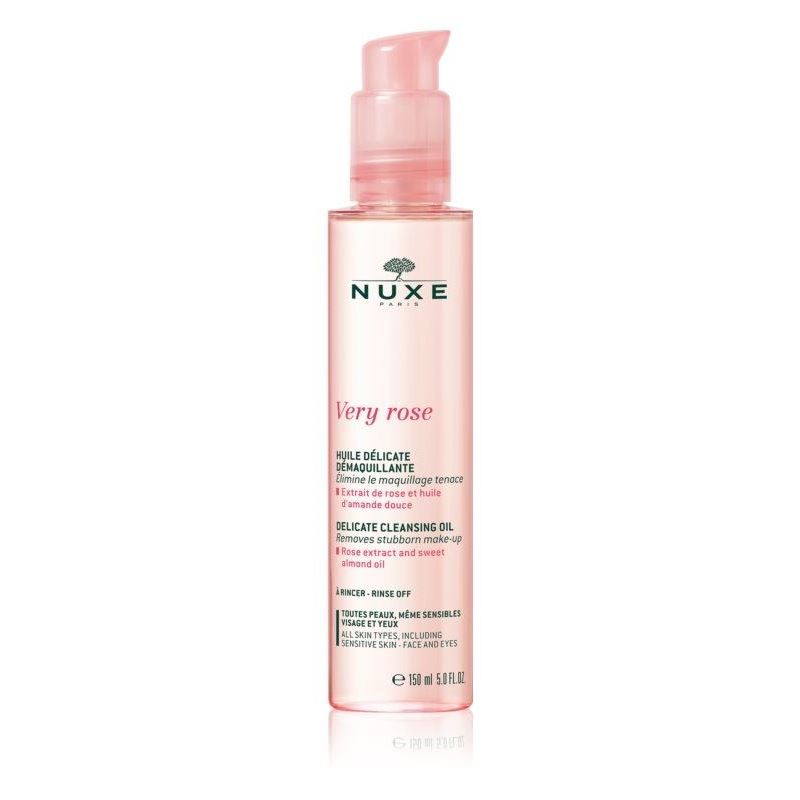 Nuxe Very Rose Very Rose Молочко для снятия макияжа Very Rose Delicate Cleansing Oil Молочко для снятия макияжа для лица и кожи вокруг глаз