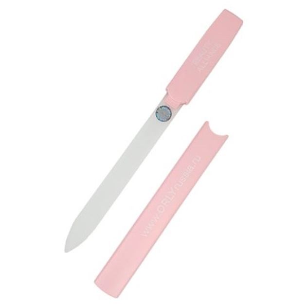 ORLY Инструменты и аксессуары Crystal Line Pink Стеклянная двусторонняя пилка (абразивность: 360) 