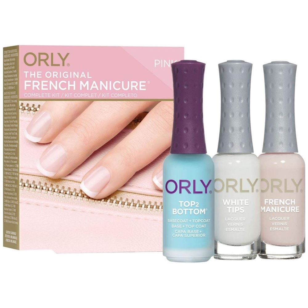 ORLY Лаки, гели и покрытия для ногтей French Manicure Kit Pink  Набор для французского маникюра