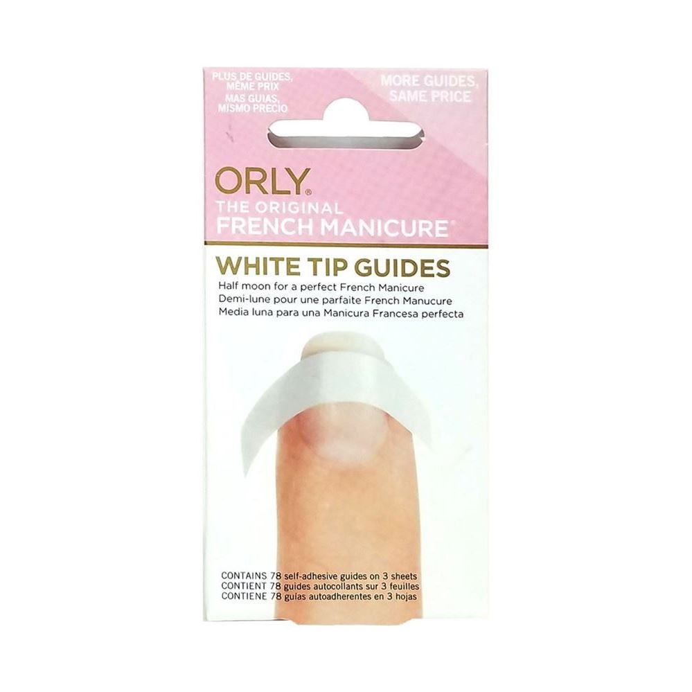 ORLY Инструменты и аксессуары French Manicure White Tip Guides Трафареты для французского маникюра 