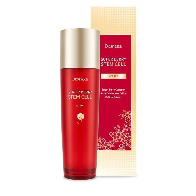 Deoproce Soap & Foam Super Berry Stem Cell Lotion Лосьон для лица