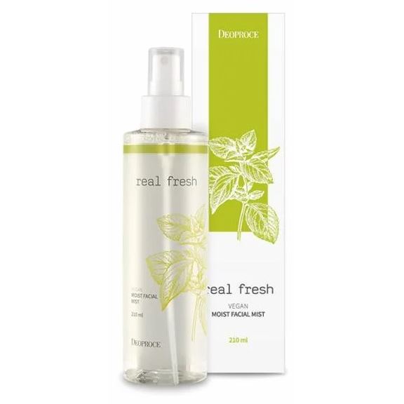 Deoproce Natural Skin Real Fresh Vegan Moist Facial Mist  Спрей для лица