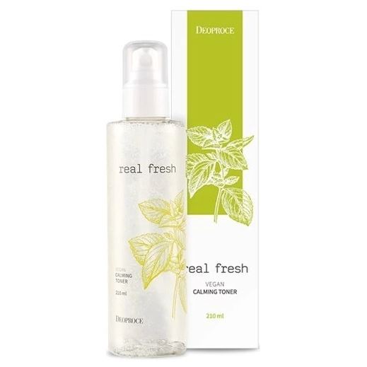 Deoproce Natural Skin Real Fresh Vegan Calming Toner Тонер для лица