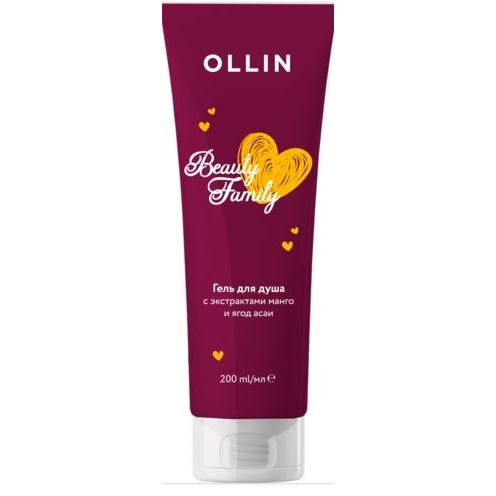 Ollin Professional Perfect Hair Beauty Family Гель для душа с экстрактами манго и ягод асаи Гель для душа с экстрактами манго и ягод асаи