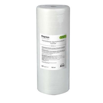 Kapous Professional Accessories  Полотенце одноразовое соты 35*70 cм, 35 г/м2 Полотенце одноразовое соты 35*70 cм, 35 г/м2