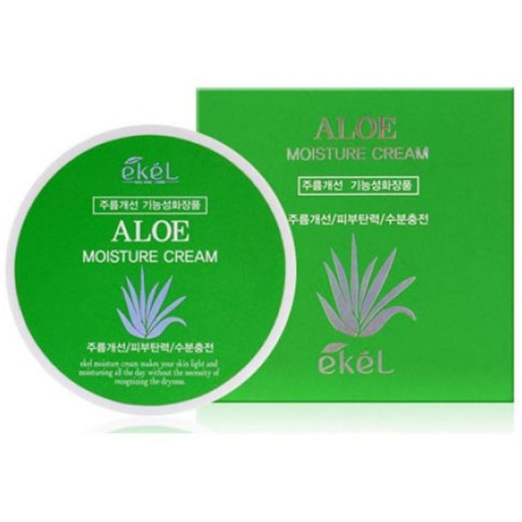 Ekel Face Care Aloe Moisture Cream Увлажняющий крем для лица с алоэ 
