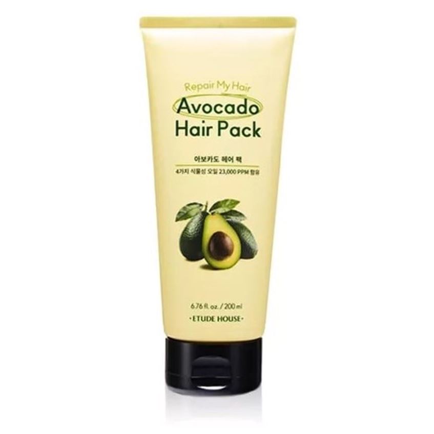 Etude House Hair Care Repair My Hair Avocado Hair Pack Маска для волос с маслом авокадо