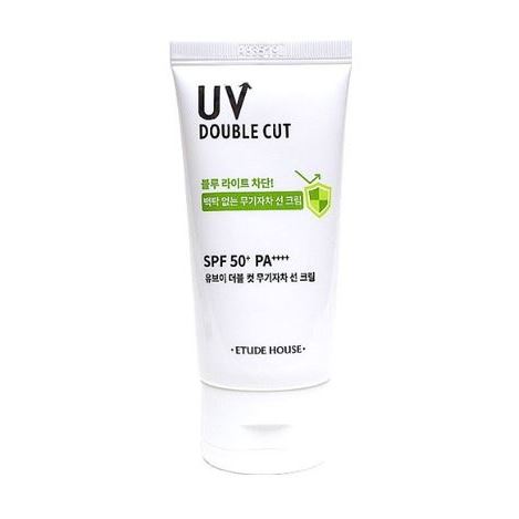 Etude House Face Care UV Double Cut Mineral Filter Sun Cream SPF50+ PA++++  Освежающий солнцезащитный крем