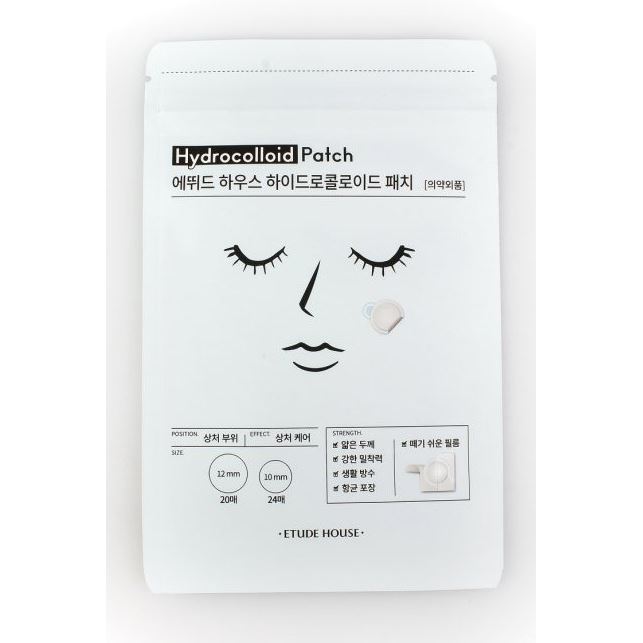 Etude House Face Care Hydrocolloid Patch Патчи от акне