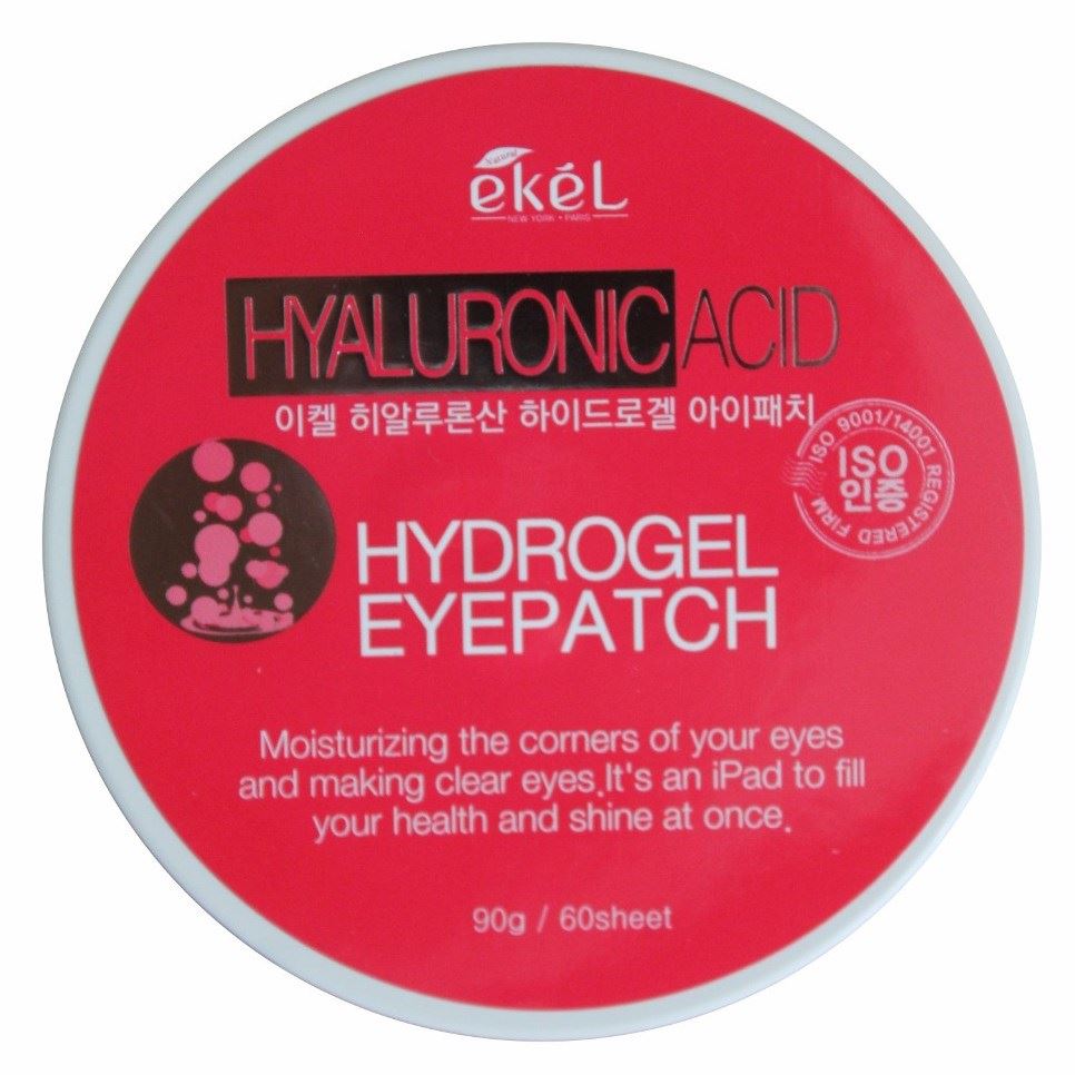 Ekel Face Care Hyaluronic Acid Hydrogel Eyepatch Гидрогелевые патчи с гиалуроновой кислотой