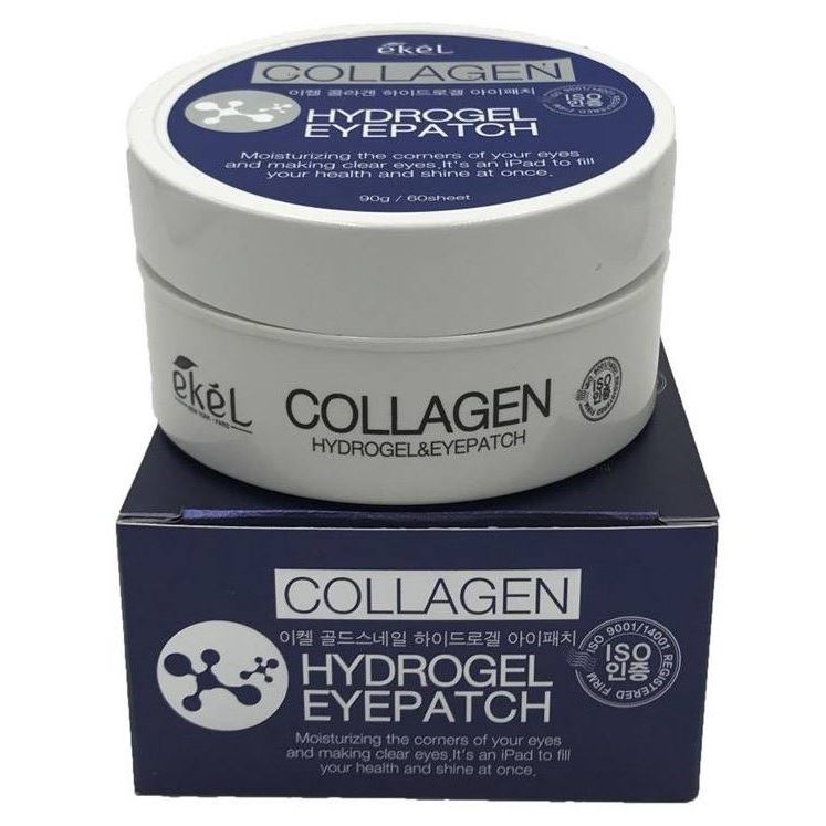 Ekel Face Care Collagen Hydrogel Eyepatch  Гидрогелевые патчи с коллагеном
