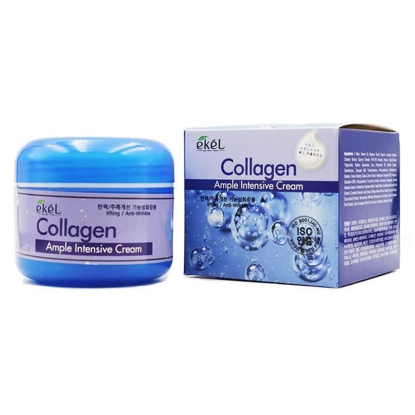 Ekel Face Care Ample Intensive Cream Collagen Крем для лица с коллагеном ампульный