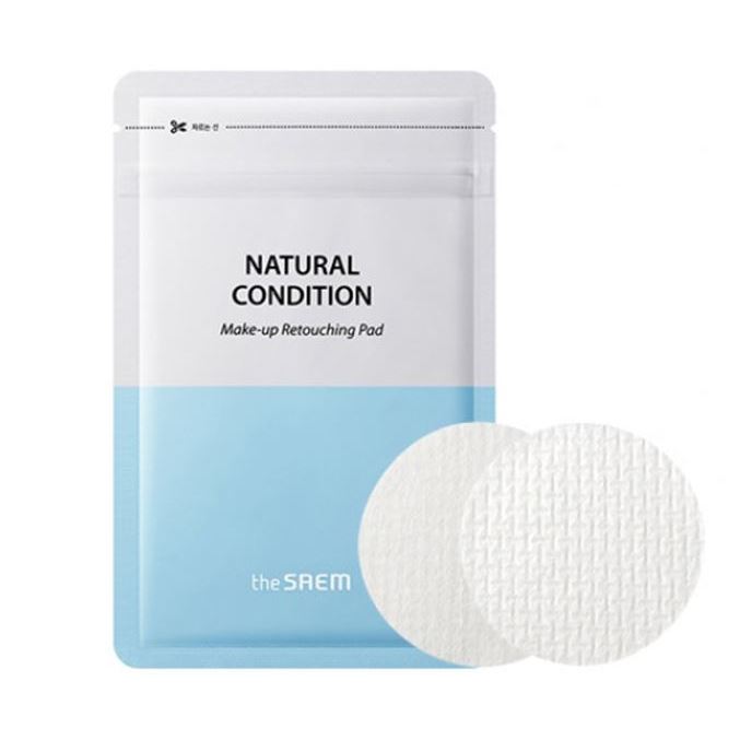 The Saem Face Care Natural Condition Make-up Retouching Pad Диски для снятия макияжа