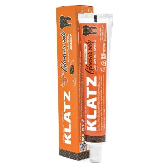 Klatz Lifestyle Glamour Only Дневной аперитив без фтора Зубная паста для девушек