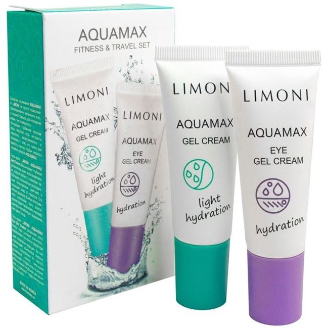 Limoni Aquamax  Aquamax Fitness &Travel Set Набор: гель-крем, крем для век