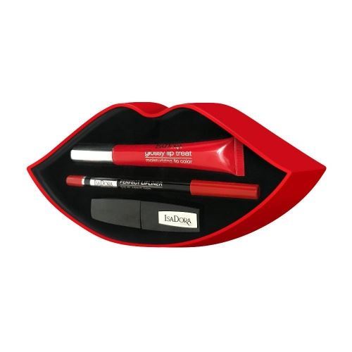 IsaDora Make Up Perfect Lip Kit Classic Red Подарочный набор