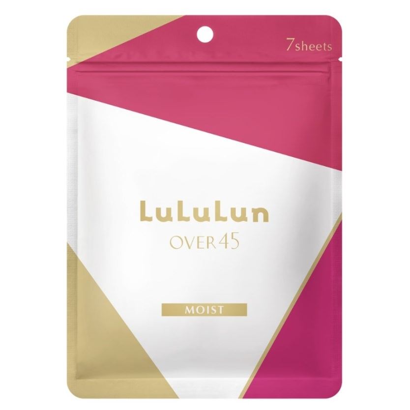 LuLuLun Masks Over 45 Pink Camellia Mask  Маска для упругости и увлажнения зрелой кожи