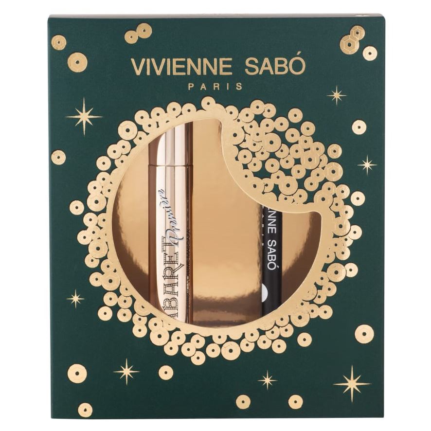 Vivienne Sabo Make Up Artistic Volume Mascara Cabaret Premiere + Crayon Contour des Yeux Merci Подарочный набор