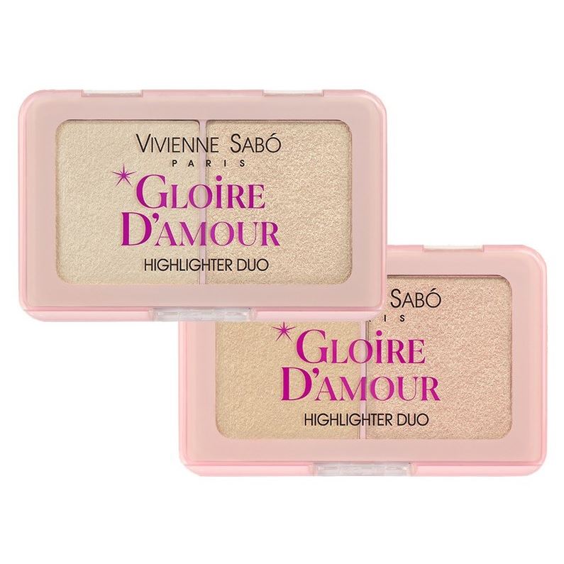 Vivienne Sabo Make Up Highlighter Palette Gloire D'amour Палетка хайлайтеров