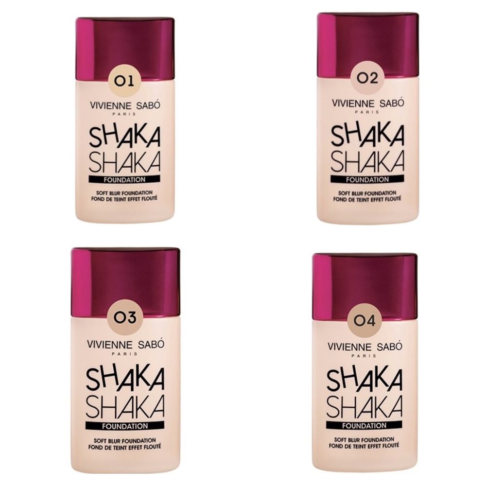 Vivienne Sabo Make Up Shaka Shaka Soft Blur Foundation  Тональный крем-флюид с натуральным блюр-эффектом