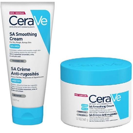 CeraVe Softening Care SA Smoothing Cream Смягчающий крем для сухой, огрубевшей и неровной кожи