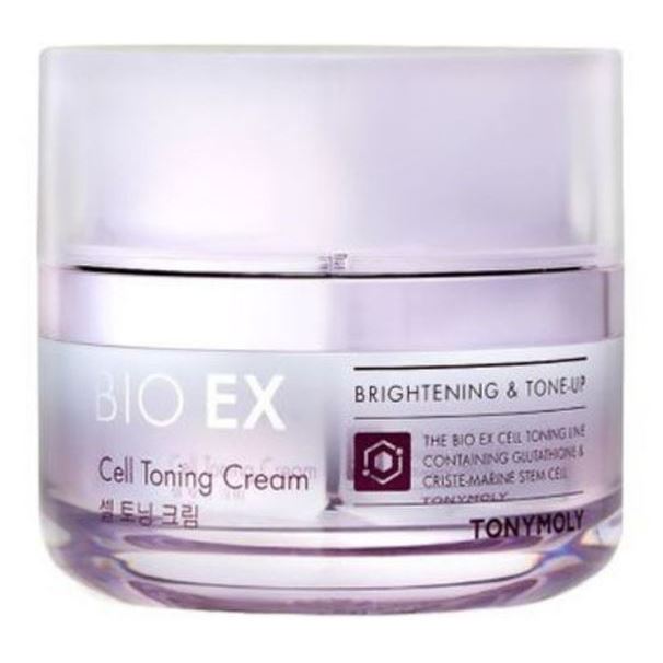 Tony Moly Face Care Bio EX Cell Toning Cream Антивозрастной крем для яркости кожи