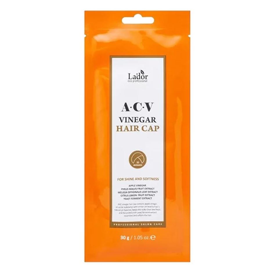 Lador Hair Care ACV Vinegar Hair Cap Маска-шапка для волос с яблочным уксусом