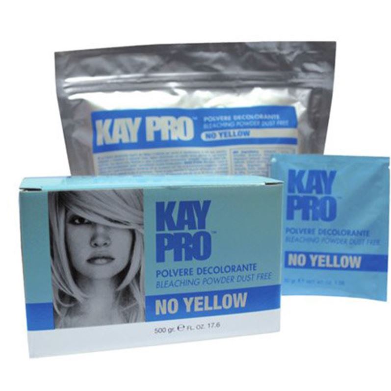 KAYPRO Coloring and Perm Bleaching Powder Dust Free No Yellow Обесцвечивающий порошок для волос голубой