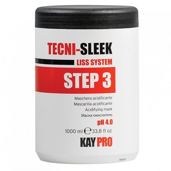 KAYPRO Tecni-Sleek Tecni-Sleek Liss System Acidifyng Mask Step 3 Маска стабилизирующая, окислитель