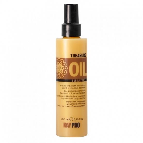 KAYPRO Treasure Oil Treasure Oil Hydration and Shine Biphase Conditioner Двухфазный кондиционер увлажняющий и придающий блеск 