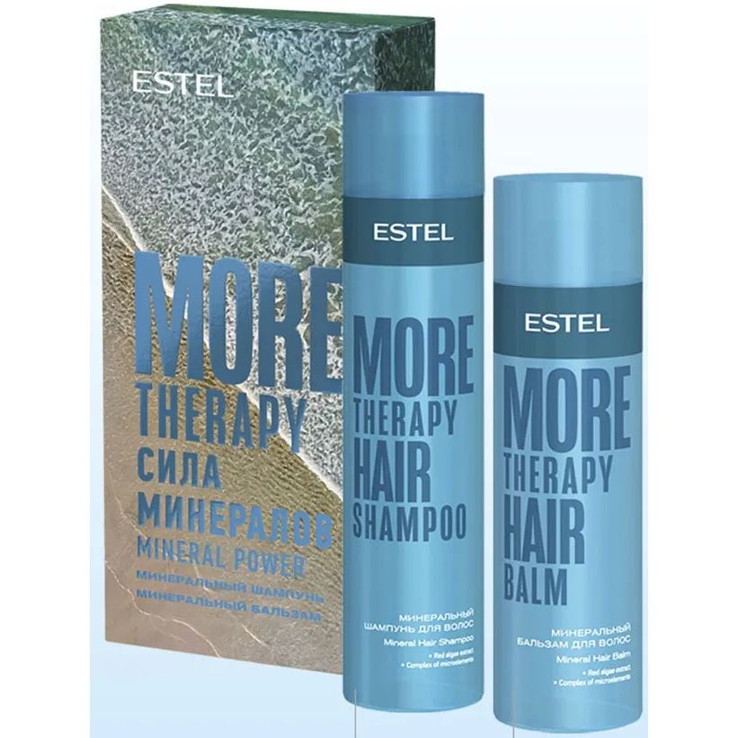 Estel Professional Haute Couture  Набор More Therapy "Сила минералов" Набор More Therapy "Сила минералов": шампунь, бальзам для волос