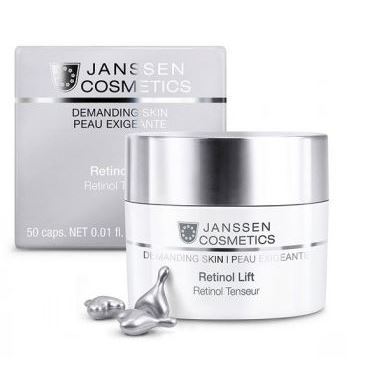 Janssen Cosmetics All Skin Needs Retinol Lift Retinol Tenseur Капсулы с ретинолом для разглаживания морщин