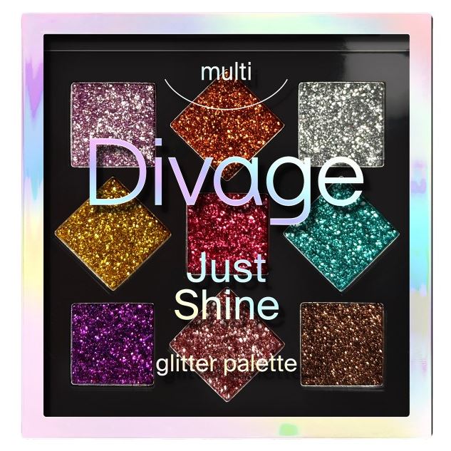 Divage Make Up Glitter Palette Just Shine Палетка глиттеров