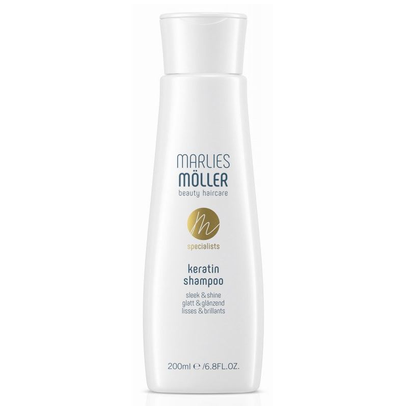 Marlies Moller Essential Care Specialist. Keratin Shampoo Sleek & Shine Шампунь с кератином гладкость и блеск