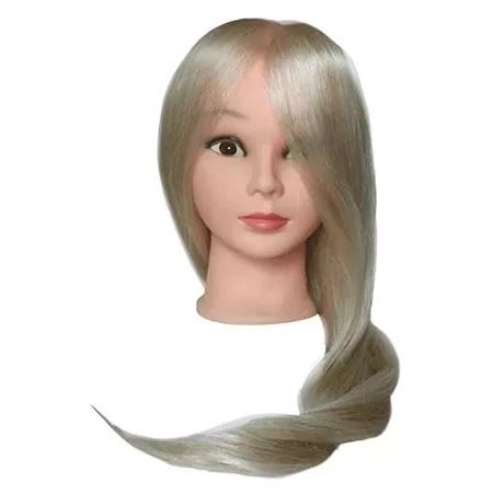 Ollin Professional Accessories Голова учебная Блондин длина волос 60см, 50% натур+ 50% термостойкие волосы, штатив в комплекте Голова учебная Блондин длина волос 60см, 50% натур+ 50% термостойкие волосы, штатив в комплекте
