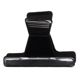 Зажимы Бабочки, 55 мм (12 шт) черные