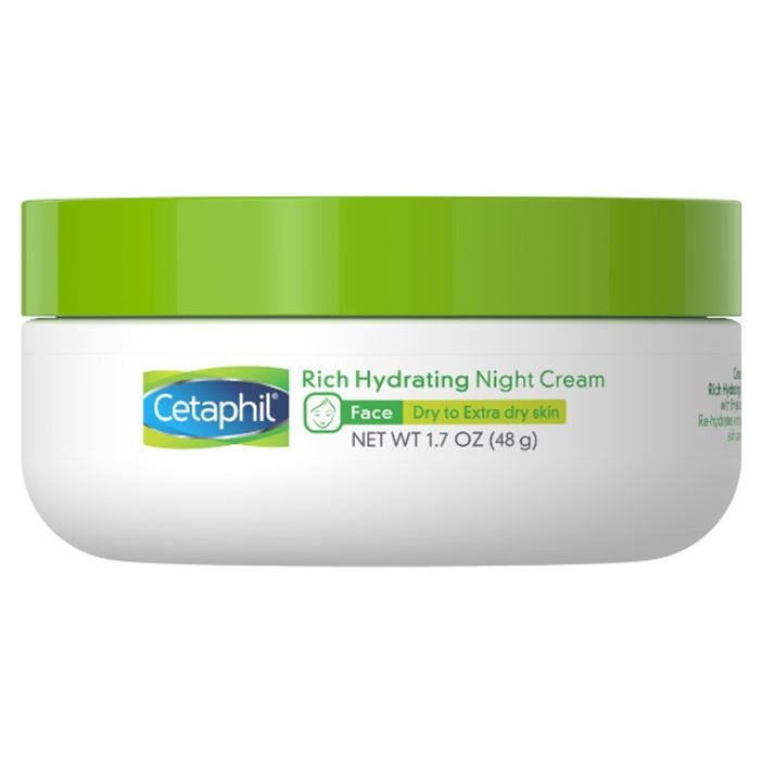 Cetaphil Daily Care Rich Hydrating Night Cream Крем ночной увлажняющий с гиалуроновой кислотой