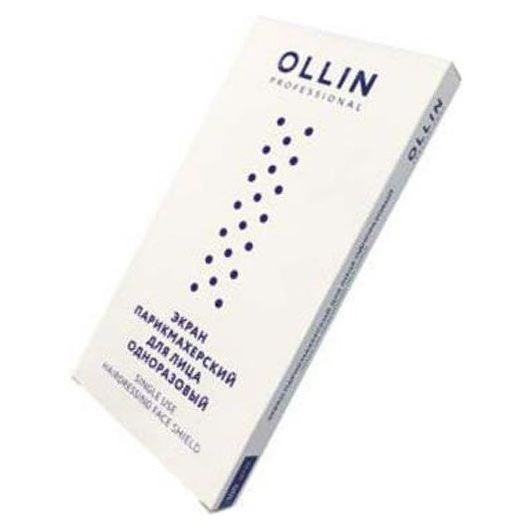 Ollin Professional Accessories Экран для лица одноразовый  Экран для лица одноразовый 100 шт
