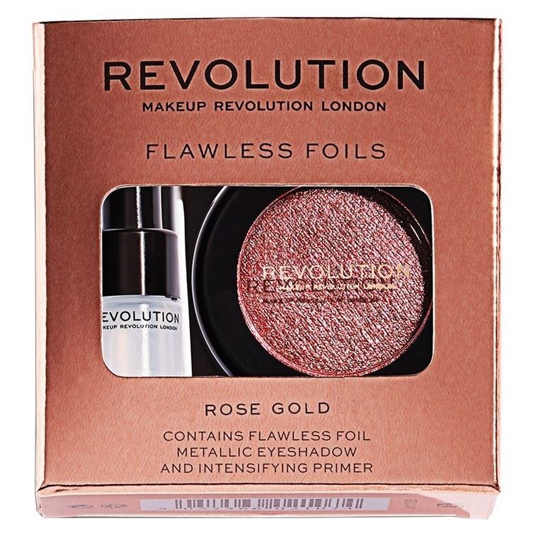 Revolution Makeup Make Up Flawless Foils Праймер + тени для век