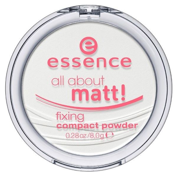 Essence Make Up All About Matt! Fixing Compact Powder Пудра компактная 