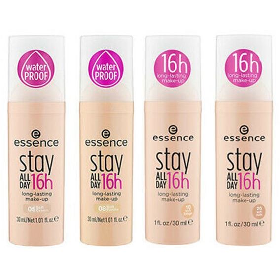 Essence Make Up Stay All Day 16h Long-Lasting Make-Up Тональная основа 