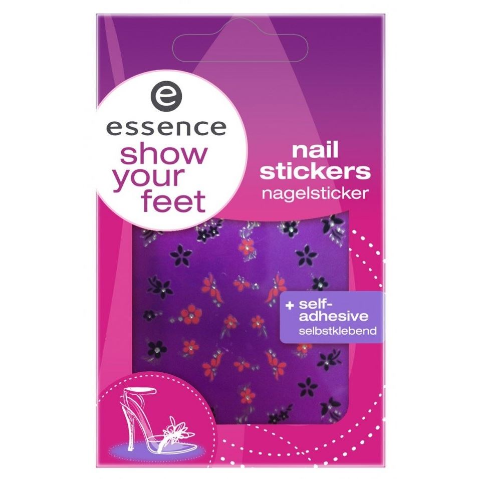 Essence Nail Care Show Your Feet Nail Stickers Наклейки для ногтей 