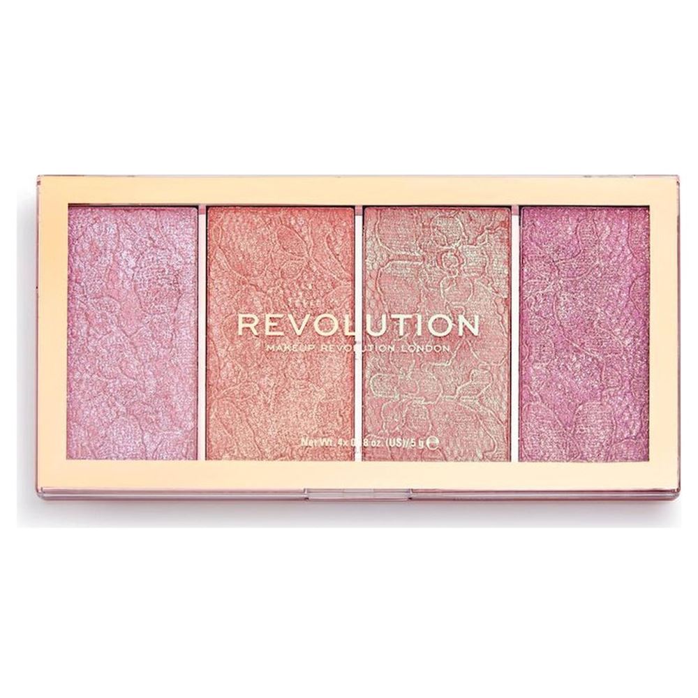 Revolution Makeup Make Up Vintage Lace Blush Palette  Палетка румян 
