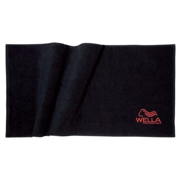 Wella Professionals Accessories Полотенце черное с вышитым логотипом Wella 50х100 см Полотенце черное с вышитым логотипом Wella