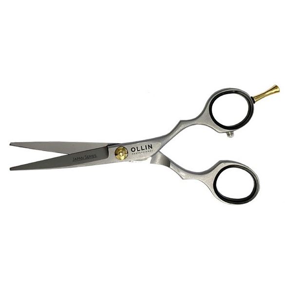 Ollin Professional Accessories Japan Series Ножницы для стрижки, японская сталь Н100 5.5"   Ножницы парикмахерские для стрижки волос, японская сталь, длина 5.5"