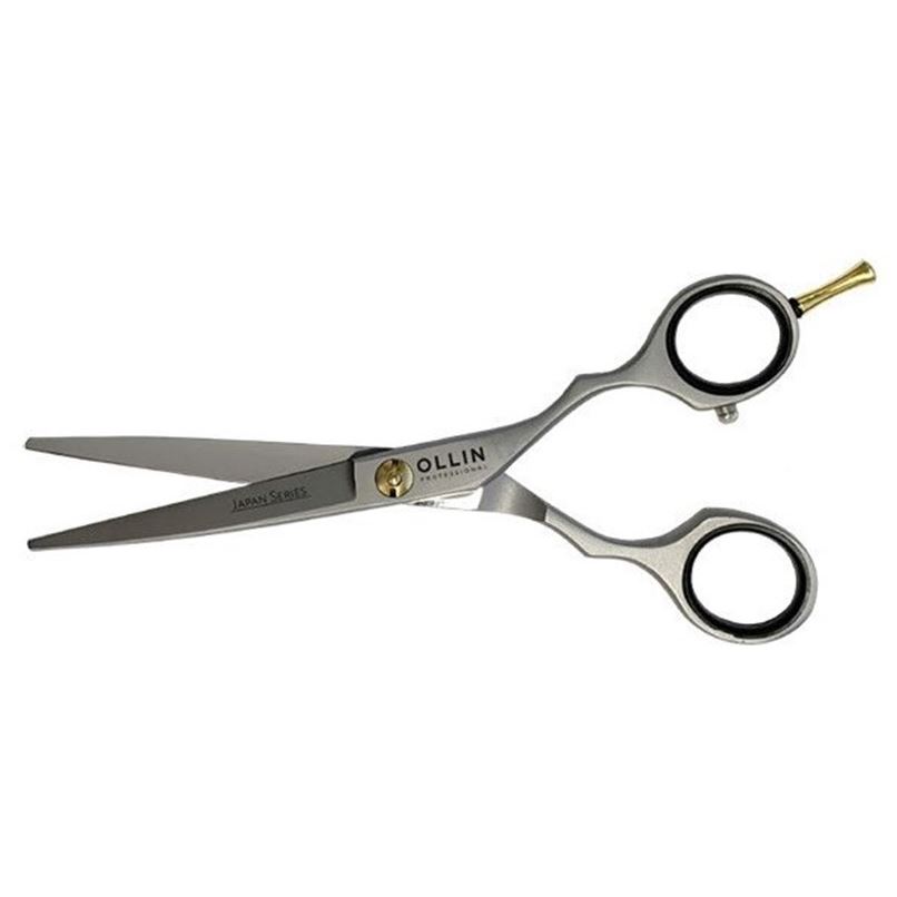 Ollin Professional Accessories Japan Series Ножницы для стрижки, японская сталь Н100 6.0"  Ножницы парикмахерские для стрижки волос, японская сталь, длина 6.0"