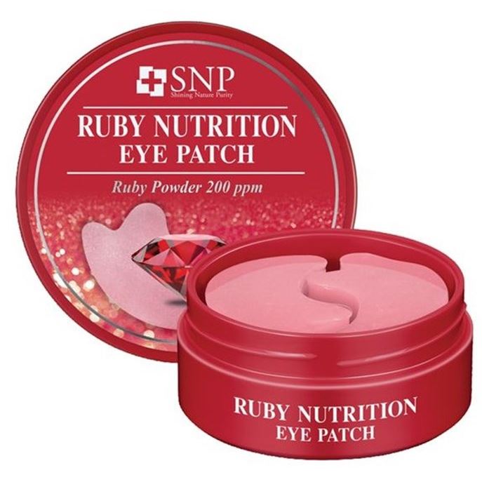 SNP Eye Patch Ruby Nutrition Eye Patch Гидрогелевые патчи для век с рубиновой пудрой