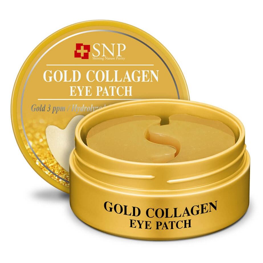 SNP Eye Patch Gold Collagen Eye Patch Гидрогелевые патчи для век с золотом и коллагеном