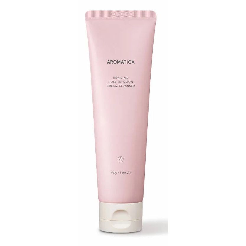 Aromatica Face Care Reviving Rose Infusion Cream Cleanser Пенка кремовая с экстрактом розы