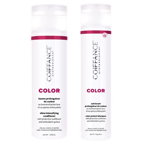 Coiffance Professionnel Color Intense Coiffance Professionnel Color Set Набор: шампунь для защиты цвета окрашенных волос, кондиционер для придания блеска окрашенным волосам